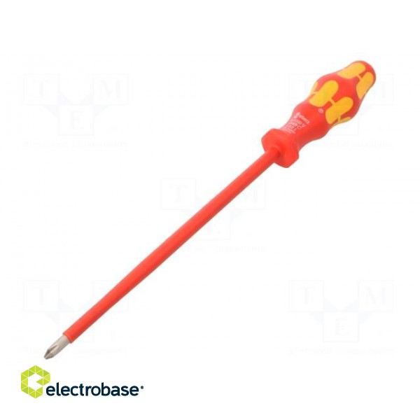 Screwdriver | insulated | Phillips | PH2 | Blade length: 200mm