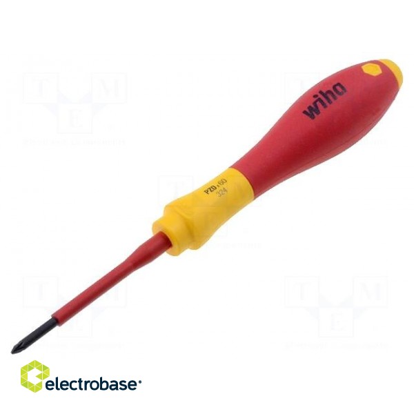 Screwdriver | insulated | Phillips | PZ0 | Blade length: 60mm | 1kVAC