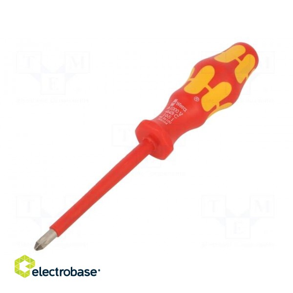 Screwdriver | insulated | Pozidriv® | PZ2 | Blade length: 100mm