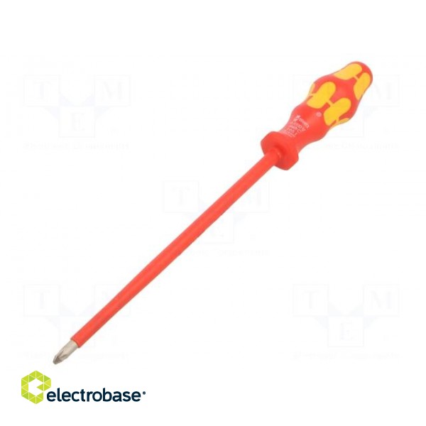 Screwdriver | insulated | Pozidriv® | PZ2 | Blade length: 200mm