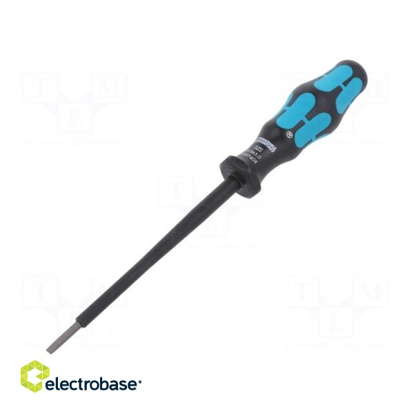 Screwdriver | insulated | slot | 3,0x0,5mm | Blade length: 100mm