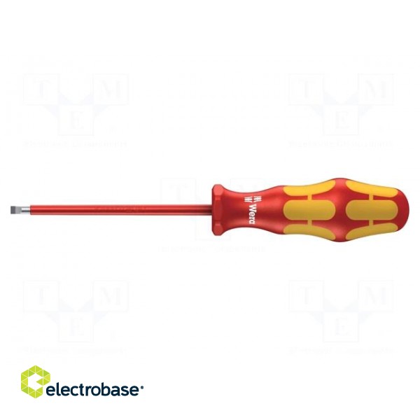 Screwdriver | insulated | slot | 4,0x0,8mm | Blade length: 100mm image 2