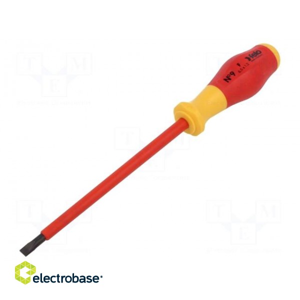Screwdriver | insulated | slot | 6,5x1,2mm