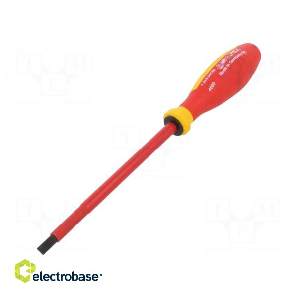 Screwdriver | insulated | slot | 6,5x1,2mm | Blade length: 150mm