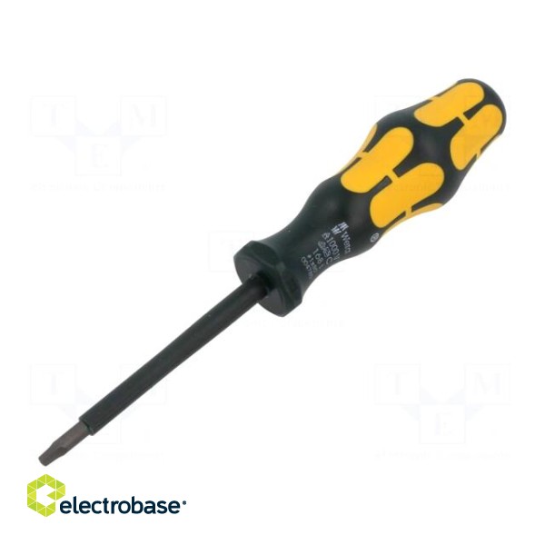 Screwdriver | insulated | square | #1 | Blade length: 80mm | 1kVAC