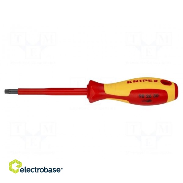 Screwdriver | insulated | Torx® | TX30 | Blade length: 100mm | 1kVAC