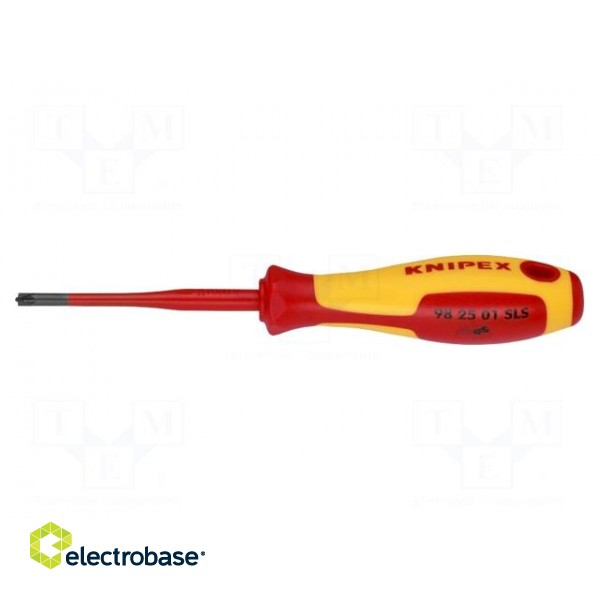 Screwdriver | insulated,slim | PlusMinus cross PZ-type | SL/PZ1