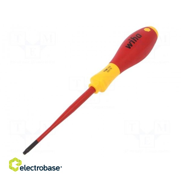 Screwdriver | insulated,slim | Torx® with protection | T15H | 1kVAC
