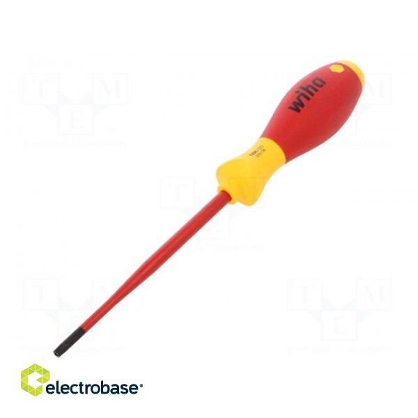 Screwdriver | insulated,slim | Torx® with protection | T25H | 1kVAC