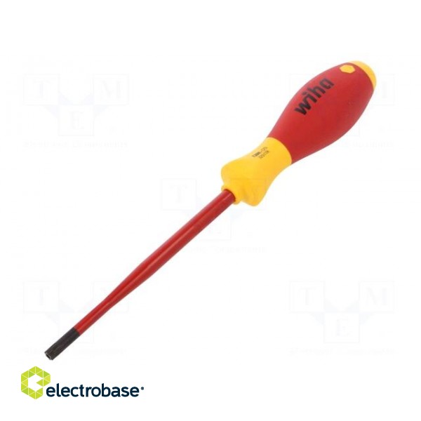 Screwdriver | insulated,slim | Torx® with protection | T30H | 1kVAC