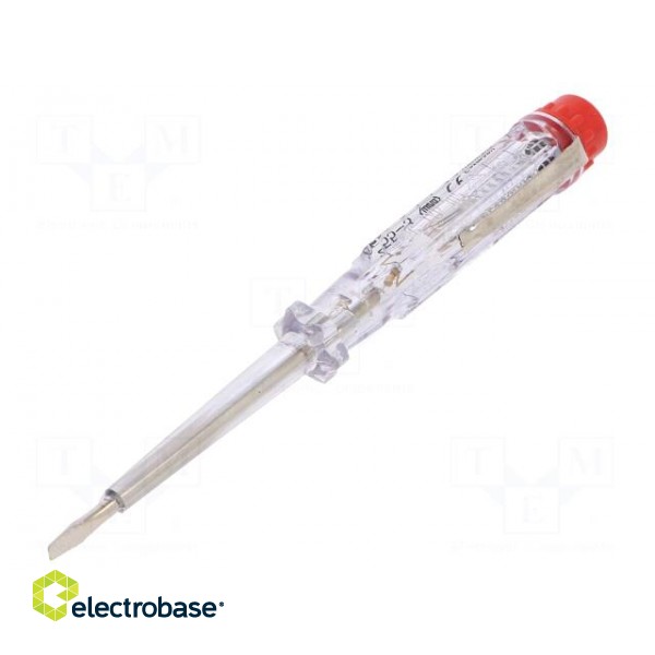 Voltage tester | insulated | slot | SL 3 | Blade length: 60mm | 250VAC