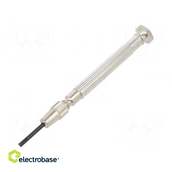 Kit: screwdriver | Features: spare bits placed inside the handle