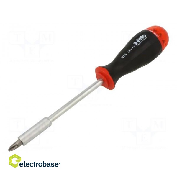 Kit: screwdriver | Features: spare bits placed inside the handle