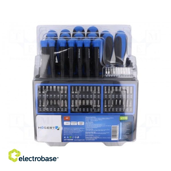 Kit: screwdrivers | 144pcs.