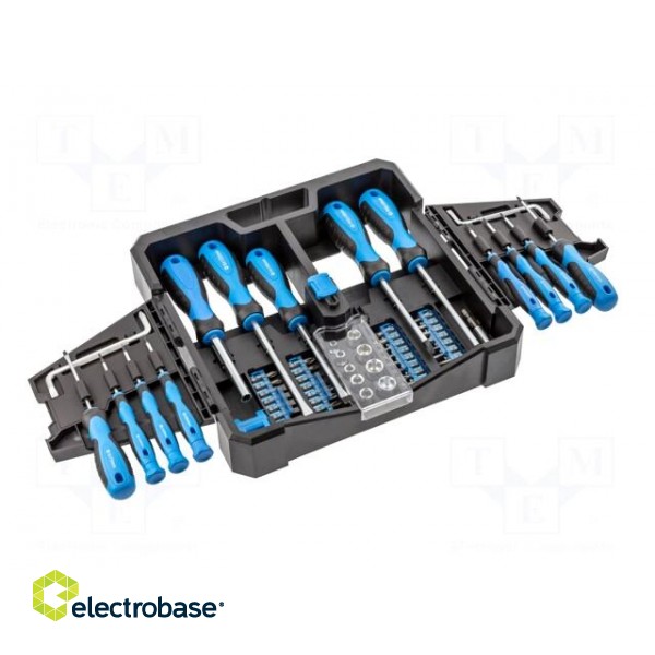 Kit: screwdrivers | 63pcs.