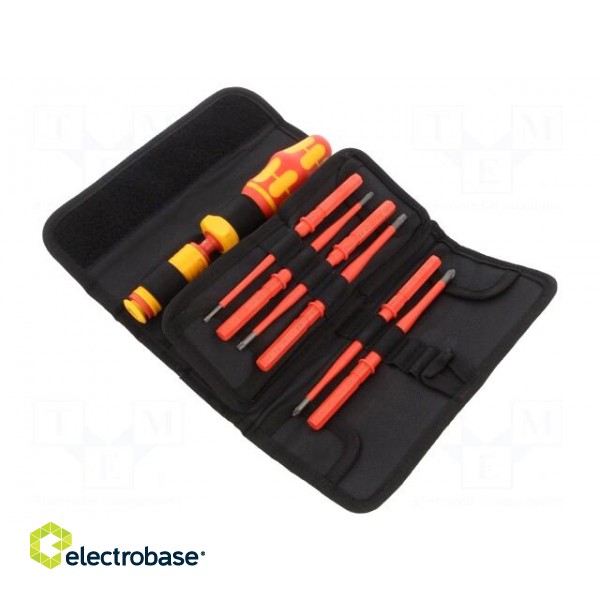 Kit: screwdrivers | Pcs: 15 | Series: Kraftform Kompakt VDE | 1.2÷3Nm image 3