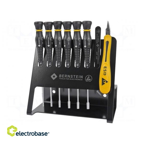 Kit: screwdrivers | ESD | 8pcs.
