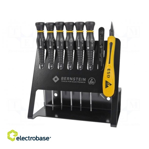 Kit: screwdrivers | ESD | 8pcs.