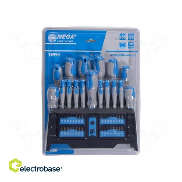 Kit: screwdrivers | hex key,Phillips,Pozidriv®,slot,Torx®