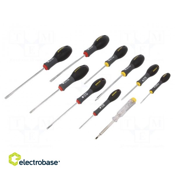 Kit: screwdrivers | Phillips,slot | Kit: voltage tester | FATMAX®