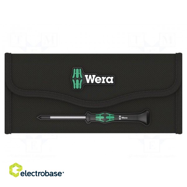 Kit: screwdrivers | Pcs: 12 | precision | Application: WERA.2GO image 4
