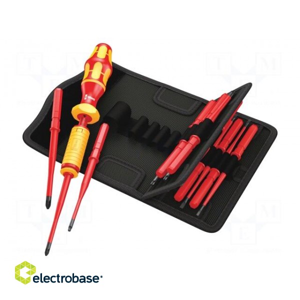 Kit: screwdrivers | Pcs: 15 | Series: Kraftform Kompakt VDE | 1.2÷3Nm фото 4