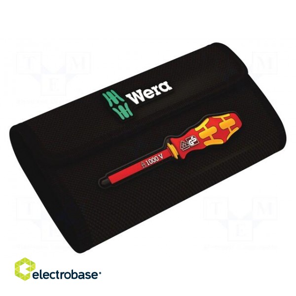 Kit: screwdrivers | Pcs: 16 | insulated,slim | 1kVAC | Package: case image 5