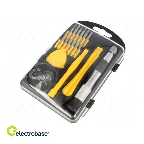 Kit: screwdrivers | Pcs: 17 | Pentalobe,Phillips,slot image 1