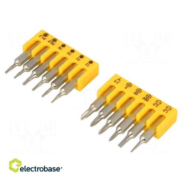 Kit: screwdrivers | Pentalobe,Phillips,slot | 17pcs. image 4