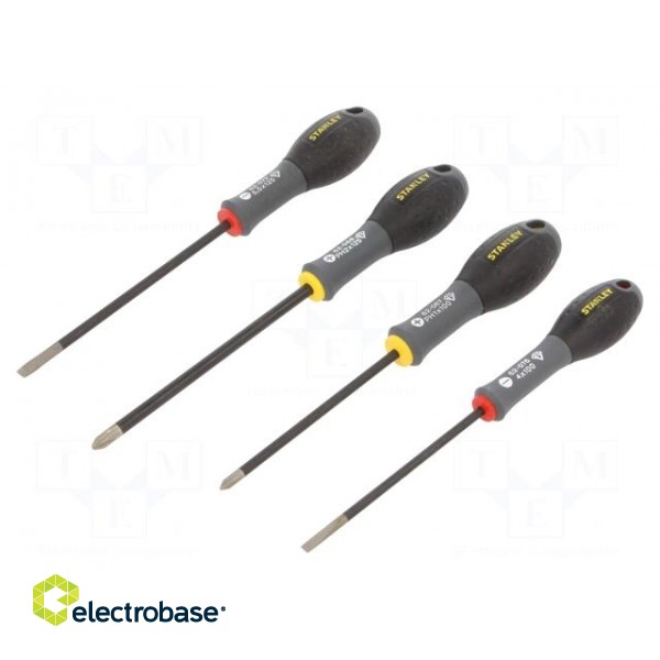 Kit: screwdrivers | Phillips,slot | Size: PH1,PH2,SL 4,SL 5,5