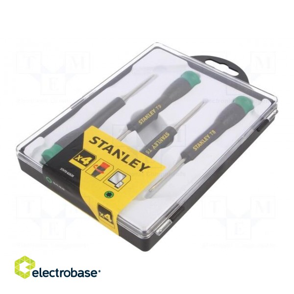 Kit: screwdrivers | precision | Torx® | Size: TX06,TX07,TX08,TX09 paveikslėlis 2
