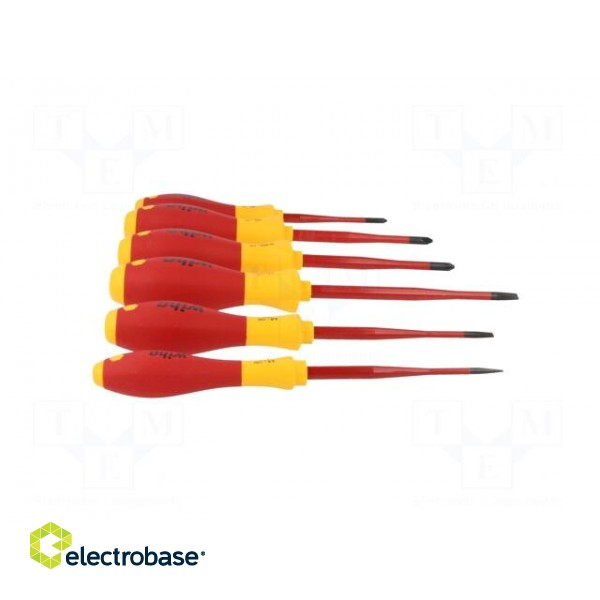 Kit: screwdrivers | Pcs: 6 | insulated | 1kVAC image 7