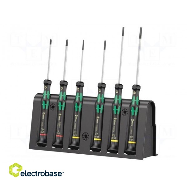 Kit: screwdrivers | Phillips cross,slot | Kit: stand,screwdrivers image 1