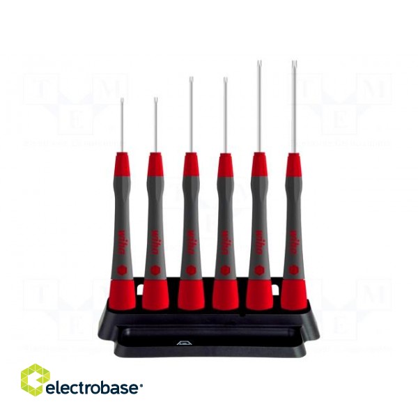 Kit: screwdrivers | precision | Torx® | PicoFinish® | 6pcs. фото 1