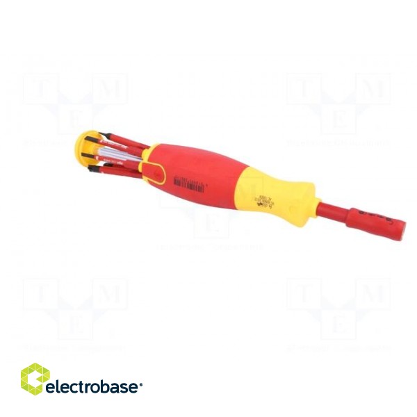 Kit: screwdrivers | Pcs: 7 | insulated | 1kVAC | Kind of holder: 6mm image 8