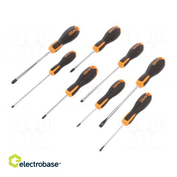 Kit: screwdrivers | Phillips,slot | EVOX | 8pcs.