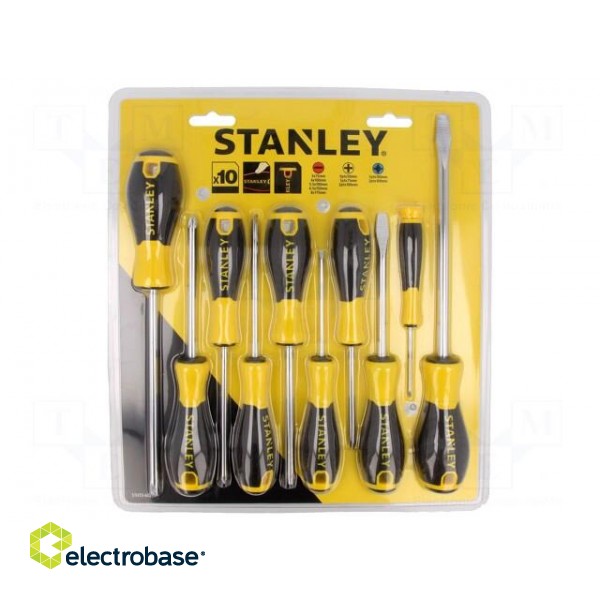 Kit: screwdrivers | Phillips,Pozidriv®,slot | Essential | blister