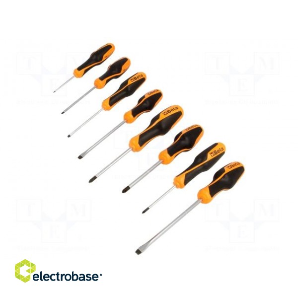 Kit: screwdrivers | Phillips,slot | BETAGRIP | 8pcs.