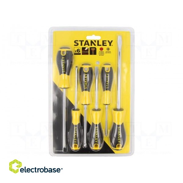 Kit: screwdrivers | Phillips,slot | Essential | blister | 6pcs.
