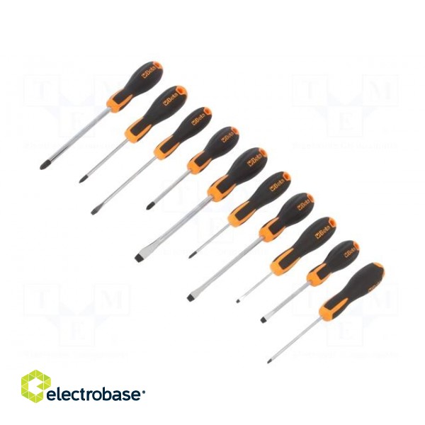 Kit: screwdrivers | Phillips,slot | EVOX | 10pcs.