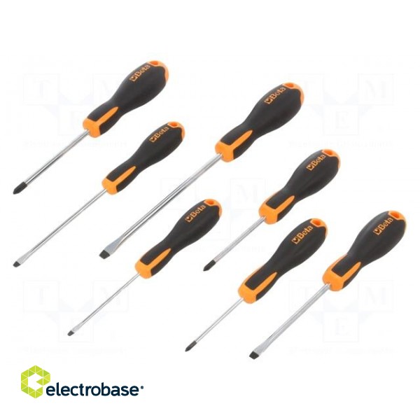 Kit: screwdrivers | Phillips,slot | EVOX | 7pcs.