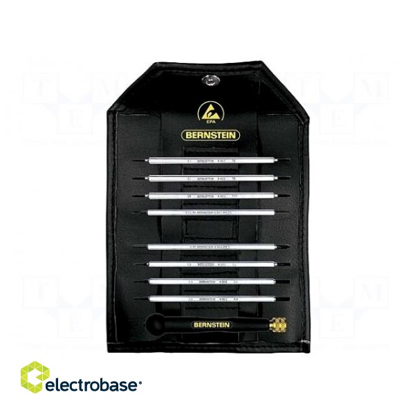 Kit: screwdrivers | Phillips,slot,Torx®,Torx® with protection