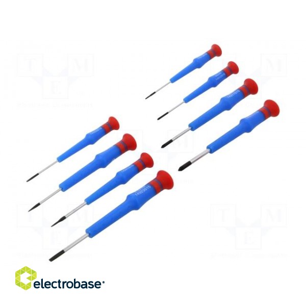 Kit: screwdrivers | precision | Phillips | 8pcs.