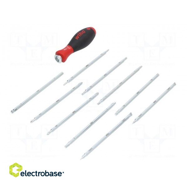 Kit: screwdrivers | hex key,Phillips,Pozidriv®,slot,Torx® image 1