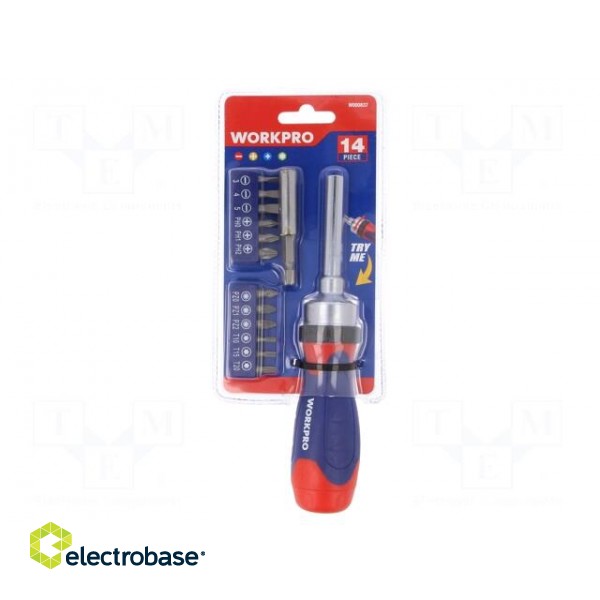 Kit: screwdrivers | Pcs: 13 | Phillips,Pozidriv®,Torx®,slot