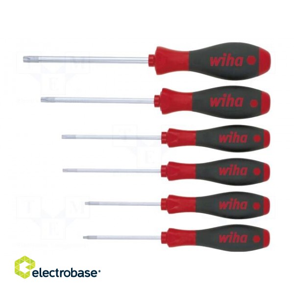 Kit: screwdrivers | Torx® | MagicSpring® | SoftFinish® | 6pcs.