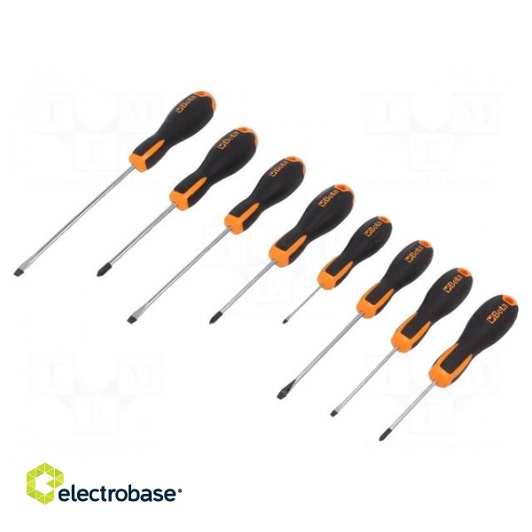 Kit: screwdrivers | Phillips,slot | EVOX | 8pcs.