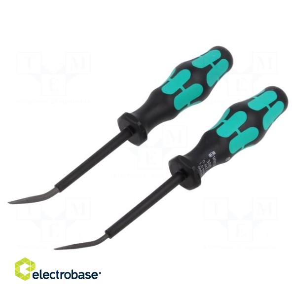 Kit: screwdrivers | slot | for spring clip | 1.5mm2,2.5÷4mm2 | 2pcs.