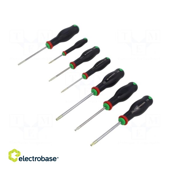 Kit: screwdrivers | Torx® | 7pcs.