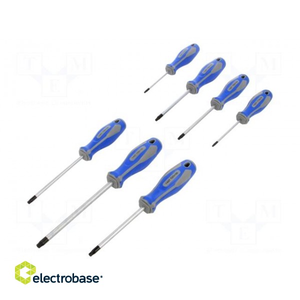 Kit: screwdrivers | Torx® with protection | 7pcs.